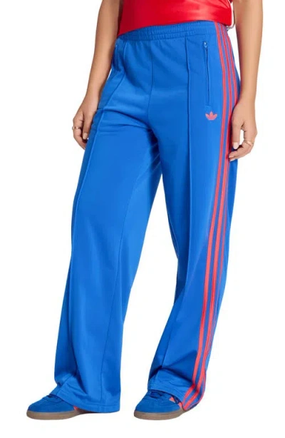 Adidas Originals Firebird Recycled Polyester Track Pants In Blue