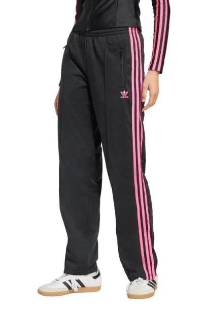 Adidas Originals Firebird Recycled Polyester Track Pants In Black