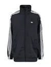 Adidas Originals 'firebird Ruffle 3-stripes' Zip Sweatshirt