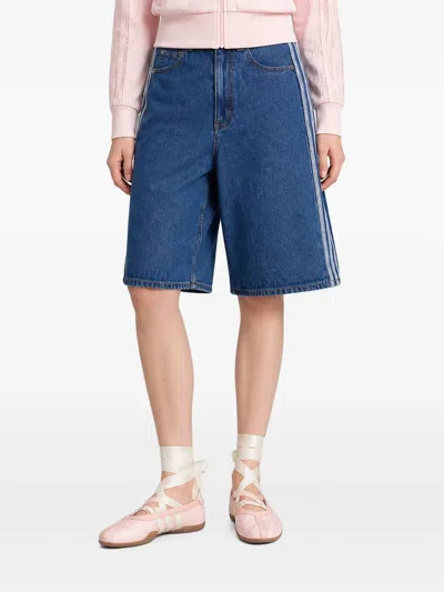 Adidas Originals Firebird Shorts In Blue