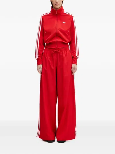 Adidas Originals Firebird Side-stripe Zip-up Sweatshirt In Multi