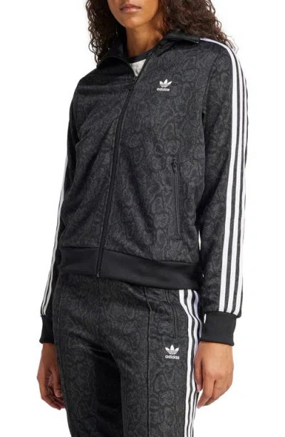 Adidas Originals Firebird Snakeskin Print Recycled Polyester Track Jacket