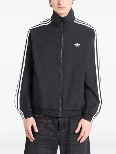 Adidas Originals Adidas Firebird Recycled Polyester Track Jacket In Black