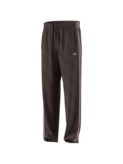 Adidas Originals Firebird Track Pants In Brown