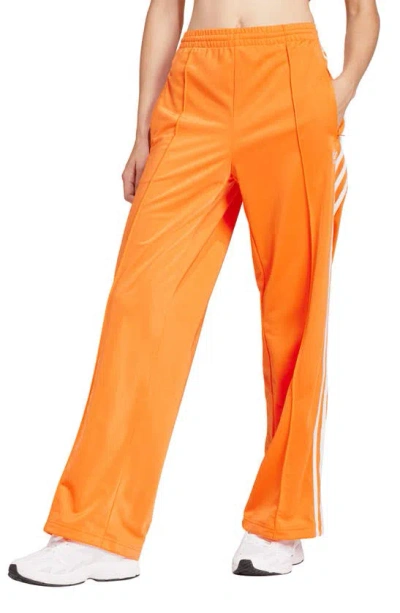 Adidas Originals Womens  Firebird Track Trousers In Orange