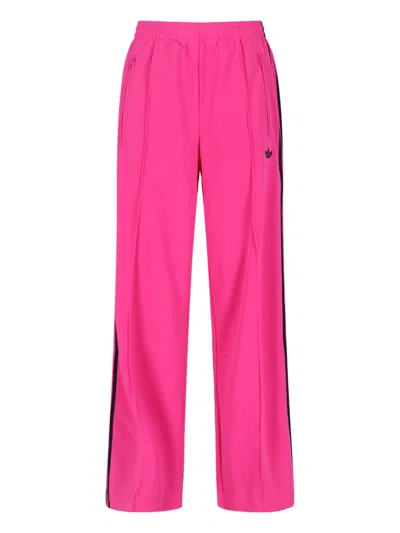 Adidas Originals 'firebird' Track Pants In Pink