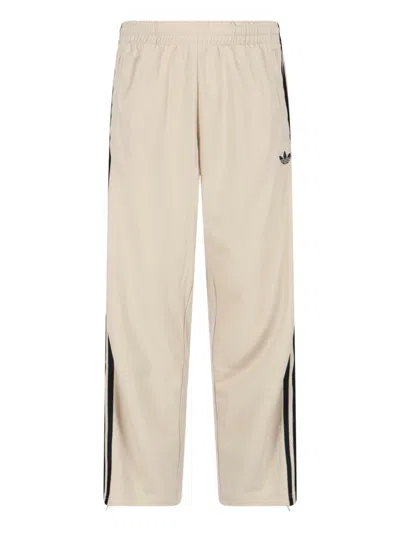 Adidas Originals 'firebird' Track Pants In Neutral