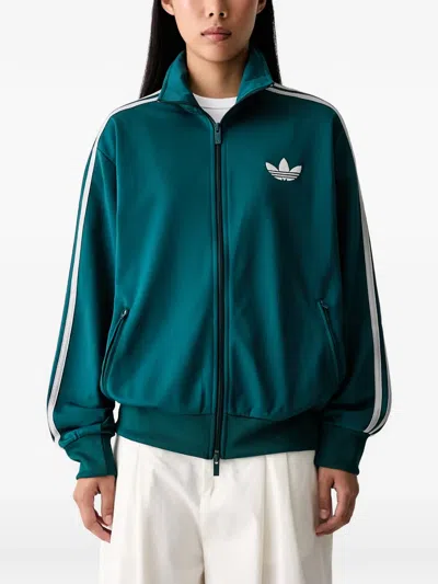 Adidas Originals Firebird Track Top Loose In Green
