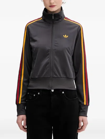 Adidas Originals Firedbird Bomber Jacket In Gray