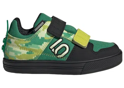 Pre-owned Adidas Originals Five Ten Freerider Lego Sneakers In Core Green/green Glow/core Black