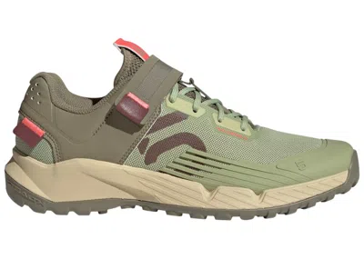 Pre-owned Adidas Originals Five Ten Trailcross Clipin (women's) Sneakers In Magic Lime/burgundy/orbit Green