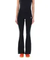 Adidas Originals Women's Essentials Small Logo Flared Leggings In Black