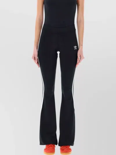 Adidas Originals Women's Essentials Small Logo Flared Leggings In Black
