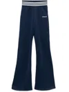 Adidas Originals Flared Track Pants In Blue