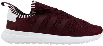 Pre-owned Adidas Originals Flashback Pk (women's) Sneakers Inwhite In Maroon/maroon White