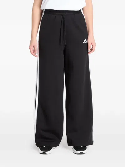Adidas Originals Fleece Track Pants In Black