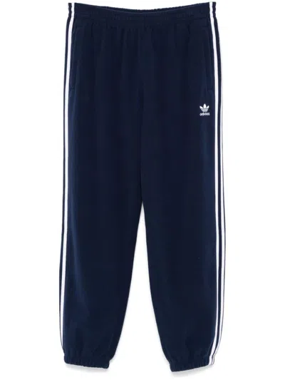 Adidas Originals Fleece Track Pants In Blue