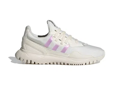 Pre-owned Adidas Originals Flex Disney The Little Mermaid Sneakers In Non Dyed/chalk White/silver Metallic In Multi