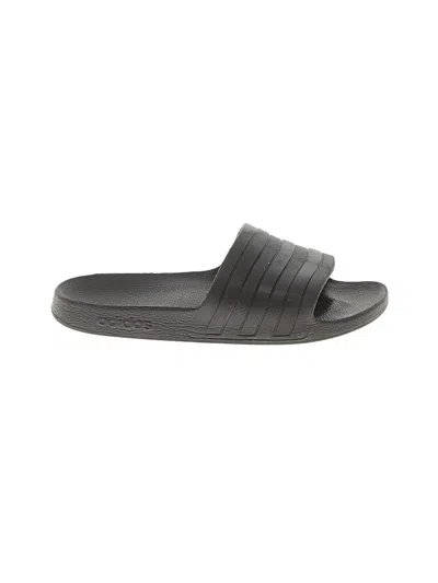 Pre-owned Adidas Originals Flip Flops In Black