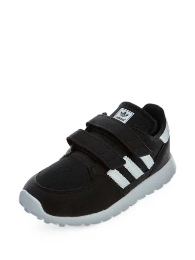 Adidas Originals Babies' Forest Grove Touch-strap Sneakers In Black