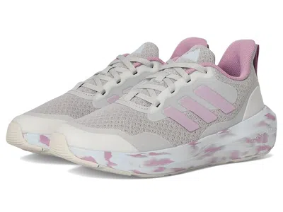 Adidas Originals Fortarun 2.0 Shoes (big Kid) Kids Shoes Grey/preloved Purple/grey : 3.5 Big Kid M, Leather In Multi