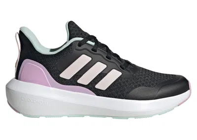 Pre-owned Adidas Originals Fortarun 3.0 Sneakers In Core Black/clear Pink/bliss Lilac In Multi