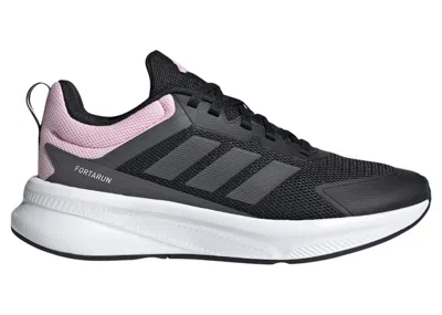 Pre-owned Adidas Originals Fortarun 4.0 Sneakers In Core Black/grey Six/clear Pink