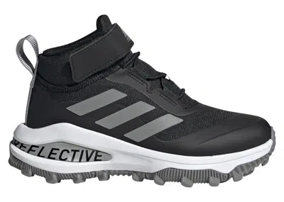 Pre-owned Adidas Originals Fortarun All Terrain Cloudfoam Sneakers In Core Black/silver Metallic/cloud White In Multi