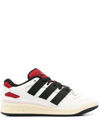 Adidas Originals Forum 2000 Sneakers In Off White/core Black/easy  Yellow