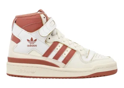 Pre-owned Adidas Originals Forum 84 Hi (women's) Sneakers In Off White/magic Earth/footwear White