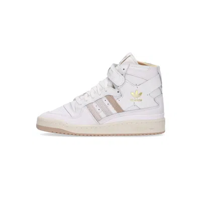 Adidas Originals Forum 84 High Men's Basketball Shoe In Cloud White/magic Beige/aluminium