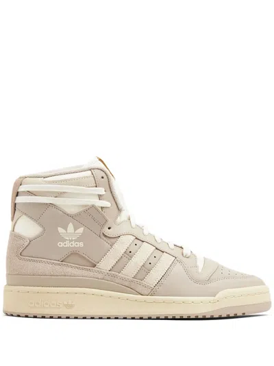 Adidas Originals Forum 84 High Sneakers In Neutral