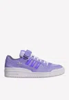 Adidas Originals Suede Leather Forum 84 Low-top Sneakers In Purple