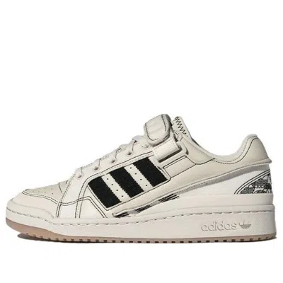 Adidas Originals Forum 84 Low 'white Black' In Neutral