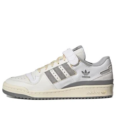 Adidas Originals Forum 84 Low 'white Grey' In Gray
