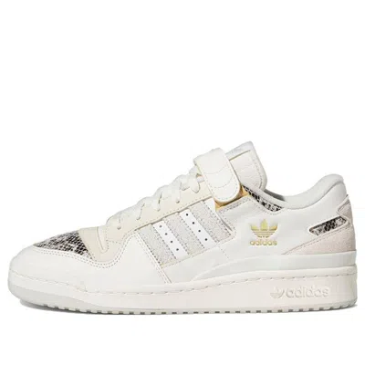 Adidas Originals Forum 84 Low 'white Snakeskin' In Multi