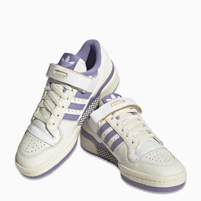 Adidas Originals Forum 84 Low White/lilac Trainer In ["purple"/ "white"]