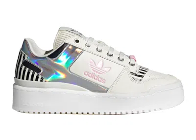Pre-owned Adidas Originals Forum Bold I Love Dance (women's) Sneakers In Off White/true Pink/core Black