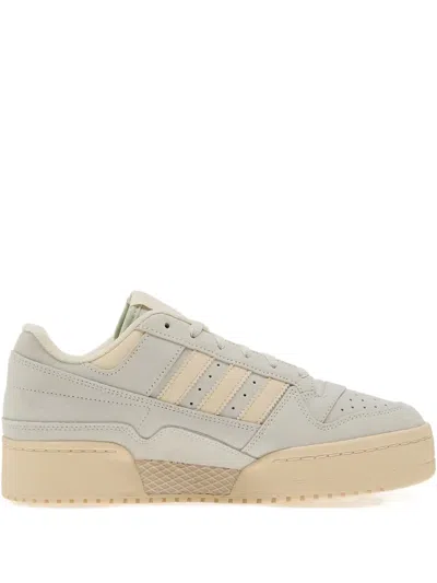 Adidas Originals Forum Bold Stripes Sneakers In Neutral