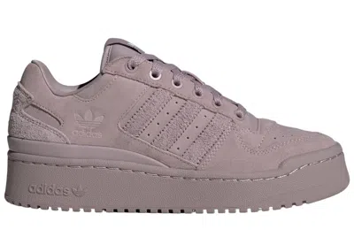 Pre-owned Adidas Originals Forum Bold Stripes (women's) Sneakers In Preloved Fig/cloud White