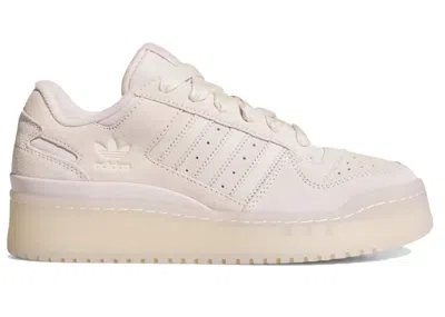 Pre-owned Adidas Originals Forum Bold Stripes (women's) Sneakers In Putty Mauve/cream White In Multi