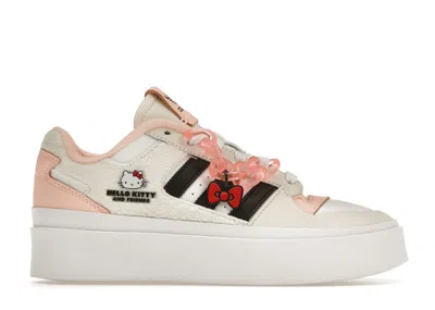 Pre-owned Adidas Originals Forum Bonega Hello Kitty And Friends (women's) Sneakers In Off White/core Black/footwear White