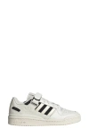 Adidas Originals Forum Low Basketball Sneaker In Off White/ Cream White