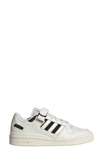 Adidas Originals Forum Low Basketball Sneaker In Off White/ Cream White