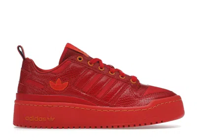 Pre-owned Adidas Originals Forum Low Bold S.e.e.d. (women's) Sneakers In Red/bright Orange