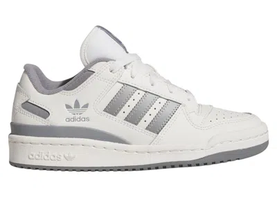 Pre-owned Adidas Originals Forum Low Cl Sneakers In Cloud White/grey Three/grey Two