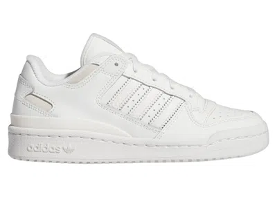 Pre-owned Adidas Originals Forum Low Cl Sneakers In Core White/cloud White/grey One In Multi