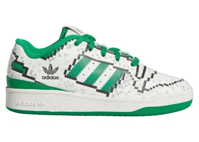 Pre-owned Adidas Originals Forum Low Cl Sneakers In Core White/green/core Black