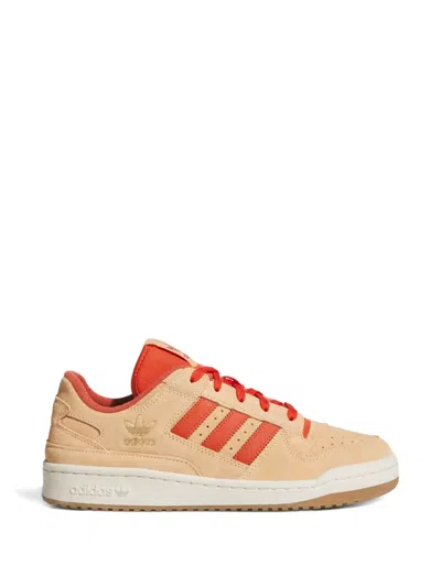 Adidas Originals Forum Low Cl Sneakers In Orange