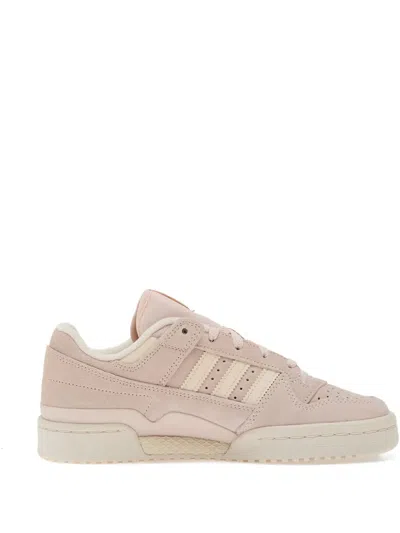 Adidas Originals Forum Low Cl Suede Sneakers In Pink